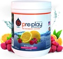 Hydration 및 에너지 음료 분말, 라즈베리 레몬 - 30 서빙 욕조
