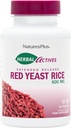 Natures Plus Herbal Actives Red Yeast Rice Extended Release 600 mg - 60 정제, 팩 2 - 지원 일반 웰빙 - 채식, 글루텐 무료 - 120 총 서빙