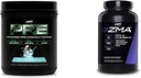 사전 JYM X - 충격파 전 운동 분말 & JYM ZMA 아연/Magnesium 캡슐 보충교재 - 아연, 마그네슘 및 비타민 B6 | 90 채식 캡슐