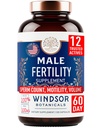 Maca 뿌리를 가진 남성 불임 - 남자 건강 개념 불임 Prenatal 비타민 플러스 자연적인 추출물 - 남자를 위한 Prenatal 불임 보충교재 - 3rd 당 시험되는 - 120의 캡슐, 2 달
