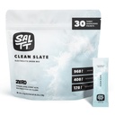 SALTT Electrolytes Powder Unflavored Drink Mix - Clean Slate - 30 Hydration Packets - 마그네슘, 칼륨, 나트륨, Trace Minerals - Zero Sugar & Gluten Free - 여행 필수품