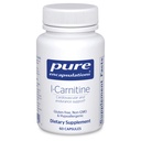 Pure Encapsulations L-Carnitine | 심혈관 및 내구시간 지원용 Hypoallergenic 보충 | 60 캡슐