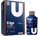 UCAN Edge Energy Gel Shots, Mocha + Caffeine (12, 2 Ounce Packets) 실행, 훈련, 운동, 피트니스, 사이클링, 크로스핏 | 슈가프리, Vegan, & Keto Friendly Energy