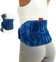 Back Pain Relief를 위한 Comfytemp 마이크로파 난방 패드, 기간 크림, 2.5LB 착용할 수 있는 Microwavable 난방 패드, Sciatica, 허리 Coccyx, 온난한 압축 회복을 위한 Moist 열 치료는 좋은 선물을 얻습니다
