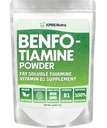 XPRS Nutra Benfotiamine 분말 (Thiamine) - 지방 수용성 행복한 심장 Thiamine 보충교재 - Cognitive Boost를 위한 진보된 비타민 B1 Benfotiamine - Vegan 친절한 Benfotamine 분말 (.25 Ounce)