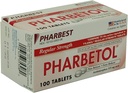 Pharbetol Acetaminophen 325mg 일정한 힘, 고통 Reliever, Fever 흡진기 정제, 100 조사 (1의 포장)