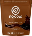 Cow Vegan Protein Powder, Chocolate, 20g Plant Based Protein, Recyclable Bag, Dairy Free, Soy Free, No Sugar, Keto Friendly, Gluten Free, Naturally Sweetened, Non GMO, Kosher, 1.74 파운드