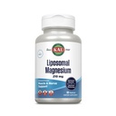 KAL Liposomal 마그네슘 산화물 210 mg 높은 흡수, Liposomal 기술, 근본적인 근육 지원, 진보된 공식, Vegan 캡슐, 글루텐 자유로운, 아니 Soy, 60의 서빙