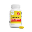 Terry Naturally Curamin Extra Strength - Curcumin & Boswellia Supplement for Healthy Circulation Support - 관절, 근육 건강 및 호르몬 생산을 지원하는 심황 보충 - 120 정제
