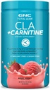 GNC Total Lean CLA + Carnitine | 신체 구성 및 연료 근육 회복, 자극제 무료 및 설탕 무료 | Berry Sorbet | 60 서빙