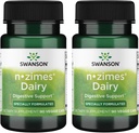 Swanson n-zimes Dairy 90 Veg 캡슐 효소 (2 팩)