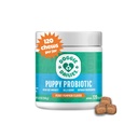 Doggie Dailies Puppy Probiotic, Digestive Enzymes를 가진 Puppies를 위한 Probiotics는, 소화 건강, 지원 면역 체계 & 전반적인 발달 (Pumpkin) 120 연약한 가슴을 승진시킵니다