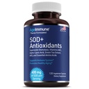 SOD 산화 방지제 Complex 건강한 시효 보충교재 - Superoxide Dismutase의 400mg - 알파 Lipoic 산 - 녹차 추출물 - L 아르기닌 - Lysine - AKG - 비타민 A와 Immune 지원-120 캡슐을 위한 E