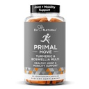 Primal Joint & Mobility Support - 여성 및 남성을위한 고급 관절 지원 보충 - Turmeric, Boswellia, Ginger 및 Boron 전체 바디 유연성, 관절 건강 및 편안함 - 60 Veg Soft 캡슐