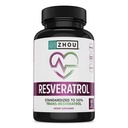 ZHOU Resveratrol: 29: Vcp, (Btl 플라스틱) 1000mg 60ct