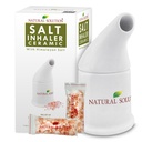 자연적인 해결책 세라믹 분홍색, 정화 Allergy, Asthma 기복 및 다른 호흡 조건, 소금 흡입기, 1 조사를 위해 중대한 호흡 체계