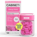 내각: 알레르기를 위한 Diphenhydramine 25mg 알레르기 기복 항히스타민 정제, Hay Fever 및 Runny Nose, 120의 정제 (Refillable 유리병)