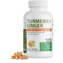 Bronson 심황 + 생강 여분 힘 합동 건강 & BioPerine, 비 GMO, 120 채식 캡슐을 가진 소화 지원