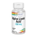 SOLARAY 알파 Lipoic 산 250 mg - 60 VegCaps - 건강한 산화 활동 & 에너지 지원 - Non-GMO & Vegan