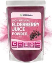 XPRS Nutra Elderberry 주스 분말 - Elderberry 분말 유기 과일 주스 혼합 - 비타민 A와 C (16 oz)에 있는 강화된 Elderberry 보충교재 부유한