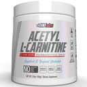 EHP Labs Acetyl L Carnitine 분말 - 건강한 뇌 기능에 있는 자연적인 에너지 생산, 원조, 지원 심장 건강, 벌레, 글루텐 자유로운, 비 GMO - 100 서빙