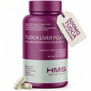 TUDCA Liver Plus+, Liver 지원은 우유 이틀씨 추출물, 비타민 B12, Folate, Tudca Bile 소금 보충교재 (Tauroursodeoxycholic 산), 60의 캡슐, 1 달 공급을 가진 간결을 위한 보충합니다