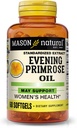 Mason 자연, 저녁 Primrose 기름 여성 건강 Softgels - 60 Ea