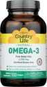 국가 생활 오메가 3 물고기 기름 1000 Mg, 100 Ct