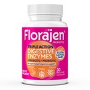 Probiotics & Prebiotics를 가진 Florajen 소화 효소 - Gut 건강, Bloating, & 가스 기복을 위한 3배 접속 공식 - 글루텐 & 낙농 소화를 지원합니다 - 청결한, 비 GMO - 30-Count