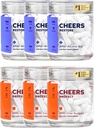 Cheers Liver Combo | Restore + Protect | 지원 라이브 & Feel Better 애프터 음주 | DHM, L-Cysteine, Milk Thistle, Prickly Pear, B-Vitamins | 36 복용량 복원, 90 복용량 보호 | 보충제