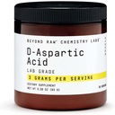 BEYOND RAW 화학 실험실 D-Aspartic 산성 분말, 근육 발달 및 회복, 30의 서빙