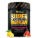 ALPHA LION Superhuman Extreme High Stim Pre Workout Powder, Beta Alanine, L-Taurine & 356mg Tri-Source Caffeine for Sustained Energy, Nitric Oxide & Citrulline for Pump (21 서빙, Slaughtermelon)