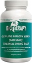 Biotherapy 정품 Karlovy Vary 치유 광수 열 스프링 소금 - 천연 광수 보충 바디 클렌저 - Immune 시스템 및 복원 산성 알칼리 균형 - 100 그램 (3.53oz)