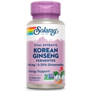 SOLARAY 발효 한국인삼 뿌리 추출물 | 건강한 스트레스, 에너지 및 물리적 내구시간 지원 | Vegan, Non-GMO | 30 VegCaps