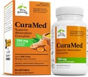 Terry Naturally CuraMed 750mg - 뇌 및 심장 건강 지원을위한 산화제 보충 - 고휘도 쿠르쿠민 복합체 - Kidney, Liver & 면역 건강 지원 - 90 Softgels