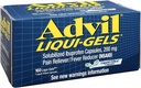진통을 위한 Advil 진보된 약, 160의 Liqui 젤 200 mg (3의 팩)