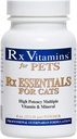 Rx Vitamins Essentials for Cats - 비타민 및 미네랄 다비타민 보충 - 젖은 또는 건조한 고양이 식품에 추가 - 분말 4 oz