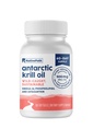 NativePath Antarctic Krill Oil - EPA, DHA 및 Astaxanthin을 가진 야생 잡은 Omega 3 Krill Oil 500mg Softgel - 합동, 심장, 두뇌 및 면역성을 위한 보충교재 - 60 ct - 물고기 aftertaste 없음