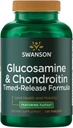Swanson Timed-Release Glucosamine & Chondroitin 황산염 750/600 밀리그램 120 탭