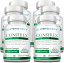 승인 된 과학 Constilex - 미래 에피소드에서 급속한 변비 완화 및 지원 - 박테리아의 건강한 수준을 촉진하고 Intestinal Flora - 6 병