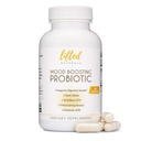 Lifted Naturals Mood Boosting Probiotic 30 억 CFU - Mood Support Supplement, Prebiotics and Probiotics for Women & Men, Acidophilus Lactobacillus Probiotics, 선반 안정 및 비 GMO, 60 캡슐