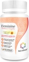 NutraBlast Feminine Balance Complex (60 캡슐) | Vaginal Detox & Cleanse Probiotics | 건강한 Intestinal Flora & Immune 기능 지원 | 11가지의 고급 공식