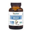 Himalaya Ashwagandha + GABA와 함께 휴식, 리셋을위한 Holy Basil & Chamomile, Relaxation & Stress Relief, Vegan, Gluten Free, 540 mg, 60 채식 캡슐, 1 개월 공급