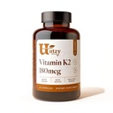 Utzy Naturals Vitamin K2 | 180 mcg of MenaQ7® Form of K2 | 미국에서 제작 | 60 캡슐