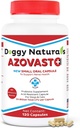 Azovast Plus Kidney Health Supplement for Dogs & Cats, 120ct - 냉동 필요 없음 - 지원 Kidney 기능 및 Renal Toxins 관리 - Renal Care Supplement 캡슐 (미국) (120 모자)