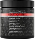 강철의 정립 공장 심장: 10-in-1 대사 Maximizer Nitric 산화물 보충교재, 혈압 지원, L Arginine, L Citrulline 자연적인 전 운동: 에너지 관리 120 조사