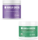 Amla Powder & Green Tea Superfood Supplement, 산화 방지제 지원, Elderberry (90 서빙) 및 인도 Gooseberry (30 서빙), 유기, 비건