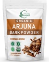 Organic Arjuna Bark Powder | Terminalia Arjuna | Ayurvedic Heart Health Powder | Proud Planet 인증 획득 (16 Ounce)