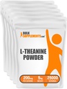 BulkSupplements.com L-Theanine 분말 - L-Theanine 보충교재, L-Theanine 200mg - 아미노 보충교재, 순수한 & 글루텐, 봉사 당 200mg, 5kg (11 파운드) (5kg의 포장) (포장)