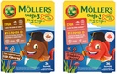 MÖLLER'S | 어린이용 오메가 3 캡슐 | DHA와 EPA의 천연 오메가 3 생선 | 찹쌀, 글루텐, 락토스, 설탕에 쉽게 | 72 팩 |콜라 & 딸기 풍미